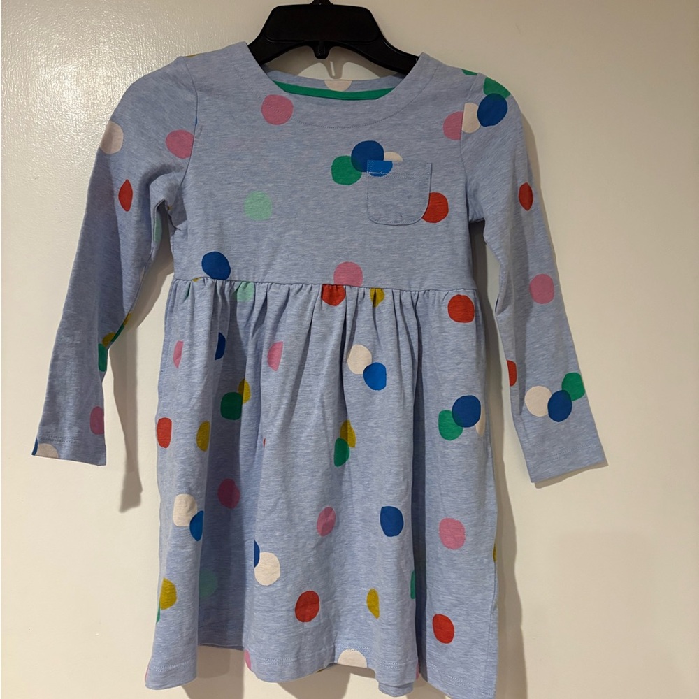 Colorful Polka Dot Kids Dress - Mini Boden